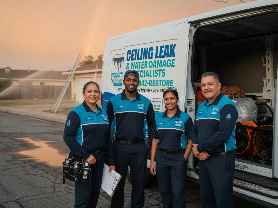 Ceiling Leak Cleanup company in Nallen, WV