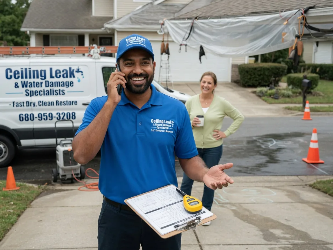 Ceiling Leak Cleanup Nallen, WV FAQs
